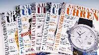 GROßES GROßES KONVOLUT AN UHRENFACHZEITSCHRIFTEN, BESTEHEND AUS DEN ERSTEN 14 AUSGABEN "ARMBAND- UHREN INTERNATIONAL", AUSGABEN 1/93 ...