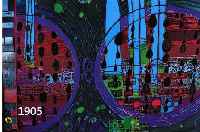 HUNHUNDERTWASSER, FRIEDENSREICH, 1928-2000, REGEN AUF REGENTAG, AUS DER REGENTAGMAPPE, NUM. 1027/3000, CA. 47 X 66 CM, ORIG. RAHMEN