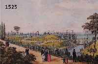 KONVOLUT AUSKONVOLUT AUS 10 LITHOGRAFIEN, UM 1860, IM 20. JH. KOLORIERT, VERSCHIEDENE HAMBURGAN- SICHTEN: BÖRSENHALLE; ESPLANADE; HOPFENMARKT; ...
