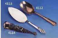 VORLEGELÖFFEL, GEORG JENSEN, DÄNEMARK CA. 30ER JAHRE, SIGNIERT, L. CA. 20 CM, SAMMELW., 925ER SILBER