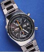CITIZENCITIZEN ARMBANDCHRONOGRAPH AUTOMATIK, JAPAN UM 1969, EDELST., BODEN GESCHR., EDELST.-BAND, MINERALFLACHGL., 23 ST., KAL. 8110A, ZENTRAL- ...