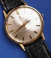 CERTINACERTINA HERRENARMBANDUHR AUTOMATIK BLUE RIB- BON, SCHWEIZ UM 1966, GG 585/000, EINSCHA- LENAUSF., GLASR. GEDR., VERS. BLATT, AUFGES. ...