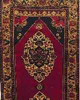 TATASPINAR, TÜRKEI, 335 X 145CM, EHZ 3-4 WOLLE AUF WOLLE, CA.40 JAHRE