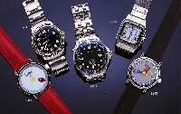 ALAIN SALAIN SILBERSTEIN DESIGNERHERRENARMBANDUHR SERIE KLUB MEDIO GMT AUTOMATIK MIT DATUM, EDELST. POL., FRANKREICH 2000, ORIG.-ETUI, KOMPL. ...