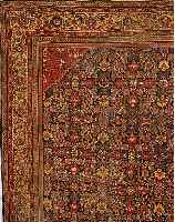 MAMAHAL,PERSIEN CA 400 X 314 CM. .FLOR WOLLE. EHZ 5.UM 1900.