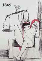 TOTOMI UNGERER, L'EGALITE IN VOLONTAIRE, FARBLITHOGRAPHIE, HANDSIGN., MAßE CA. 41X31 CM