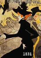 HENRY DE TOULOUSE-LAUTREC,1864-1901, 4 FARBLITHOGRAPHIEN AUS "ANDRE SAURET", 1966, MAßE JE CA. 30X20 CM, PP