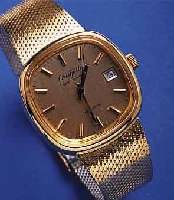 GLASHÜTTGLASHÜTTE HERRENARMBANDUHR, SPEZIMATIC, ME- TALLGEH. VERG., EDELSTAHLBD. GEDR., AB HERST. WASSERGESCH., ORIG. EDELST.BAND DOUBLE, DAT., ...