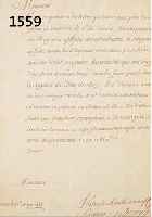 COLBERT MARQUIS DE SEIGNELEY, DOKUMENT VON 1682, VERSAILLES, ANDROHUNG VON STRAFEN FÜR FAHNENFLÜCHTIGE MATROSEN, MIT ORIGNIAL SIGNA- TUR, CA. 32 ...