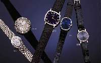 PATEK PHPATEK PHILIPPE DAMENARMBANDUHR ELIPSE D'OR, SCHWEIZ UM 1990, WG 750/000 RHOD., BODEN U. GLASR. GEDR., SAPHIRFLACHGL., BLAUGOLD ...