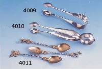 ZUCKERZANGE, SCHWEDEN UM 1896, , 830ER SILBER, MEISTERMARKE HALLBERG, EINER DER BEKANNTESTEN SILBERSCHMIEDE SCHWEDENS, RILLEN- DEKOR, L. CA. 13 CM, ...