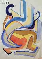 ASSFAASSFALG, SIEGFRIED, GEB. 1925 ROHRDORF/HORB, ABSTRAKTE KOMPOSITION, AQUARELL AUF PAPIER, RE. U. SIGN. UND DAT. 75, CA. 40 X 30 CM, PP, ...