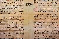 DOPDOPPELBLATT AUS EINER MISSALE, UM 1450, GOTISCHE HANDSCHRIFT IN SCHWARZ UND ROT, GESAMTMAß CA. 52 X 78 CM, U.GL., R.
