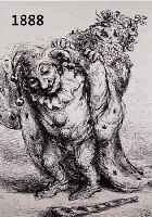 WEBER, A.PAUL, 1893 ARNSTADT-1980, HIER: DES KÖNIGS MANTEL, LITHOGRAPHIE, RE. U. HANDSIGNIERT, CA. 41 X 34 CM