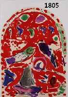 CHAGALL, MARC, 1887-1985, DREI FARBLITHO- GRAPHIEN AUS: JERUSALEMER FENSTER, ED. ANDRE SAURET, MOURLOT PARIS 1962, JE CA. 20,5 X 15 CM, PP