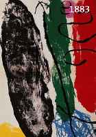 MIRO, JOAN, 1893-1983, VIER FARBLITHO- GRAPHIEN AUS LITHOGRAPH I, MOURLOT PARIS 1972, DOPPELBLÄTTER MIT BUGFALTEN, JE CA. 31 X 49 CM, PP