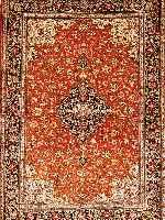 GHOM SEIDE,PERSIEN CA 144 X 100 CM. REINE NATURSEIDE.CA 1 MIO KN/QM