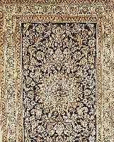 NAIN,PERSIEN CA 244 X 161 CM. FLOR WOLLE MIT SEIDE.