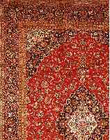 KESCHAN KORK,PERSIEN CA 418 X 294 CM. FLOR KORKWOLLE