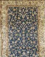 NAIN,PERSIEN CA 300 X 195 CM. FLOR WOLLE MIT SEIDE.