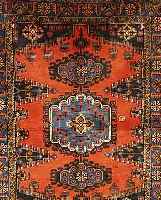 WISS,PERSIEN CA 212 X 155 CM. FLOR WOLLE.