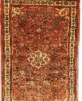 HOSSEINABAD,PERSIEN CA 152 X 97 CM. FLOR WOLLE.