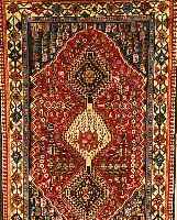 YALAMEH,PERSIEN CA 150 X 100 CM. WOLLE AUF WOLLE.