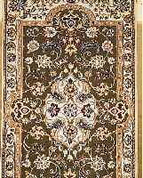 NAIN FEIN,PERSIEN CA 145 X 50 CM. KORKWOLLE MIT SEIDE.CA 1 MIO KN/QM.