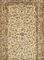 NAIN FEIN,PERSIEN CA 330 X 201 CM. KORKWOLLE MIT SEIDE.CA 1 MIO KN/QM.