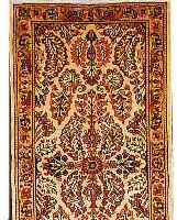 SAROGH,PERSIEN CA.131 X 65 CM. FLOR WOLLE