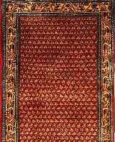 SAROGH MIR,PERSIEN CA 129 X 65 CM. FLOR WOLLE