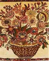 BACHTIAR,PERSIEN CA 65 X 80 CM. FLOR WOLLE