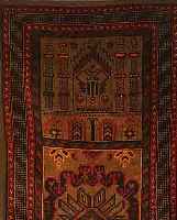 BELUTSCH, CA 141 X 89 CM. WOLLE AUF WOLLE