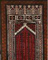 BELUTSCH, CA.138 X 85 CM. WOLLE AUF WOLLE
