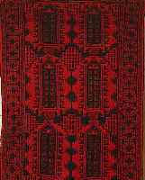 BELUTSCH, CA.138 X 85 CM. WOLLE AUF WOLLE