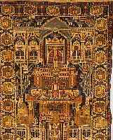 ZAKINI,AFGHANISTAN CA.209 X 129 CM. WOLLE AUF WOLLE