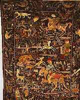 ZAKINI,AFGHANISTAN CA.197 X 118 CM. WOLLE AUF WOLLE