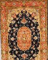 TäBRIZ FEIN,PERSIEN CA.160 X 100 CM. KORKWOLLE MIT SIDE 550000 KN/QM