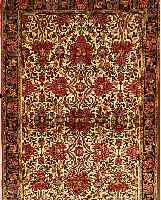 BIDJAR,PERSIEN CA.155 X 103 CM. FLOR WOLLE