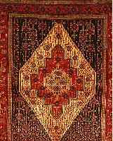 SENNEH,PERSIEN CA.160 X 128 CM. FLOR WOLLE