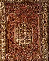 BIDJAR,PERSIEN CA.168 X 112 CM. FLOR WOLLE