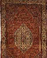 BIDJAR,PERSIEN 186 X 110 CM. FLOR WOLLE
