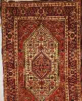 BIDJAR,PERSIEN CA.125 X 80 CM. FLOR WOLLE