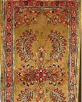 SAROGH,PERSIEN CA 131 X 70 CM. FLOR WOLLE