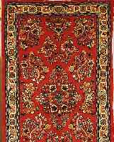 SAROGH,PERSIEN CA 140 X 80 CM. FLOR WOLLE