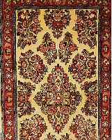 SAROGH,PERSIEN CA 140 X 76 CM. FLOR WOLLE