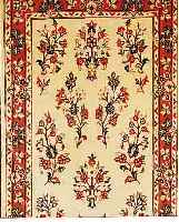 SAROGH,PERSIEN CA.203 X 80 CM. FLOR WOLLE