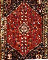 ABADEH,PERSIEN CA 116 X 79 CM. FLOR WOLLE