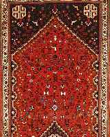 ABADEH,PERSIEN CA.190 X 73 CM. FLOR WOLLE