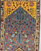 ABADEH,PERSIEN CA.199 X 69 CM. FLOR WOLLE